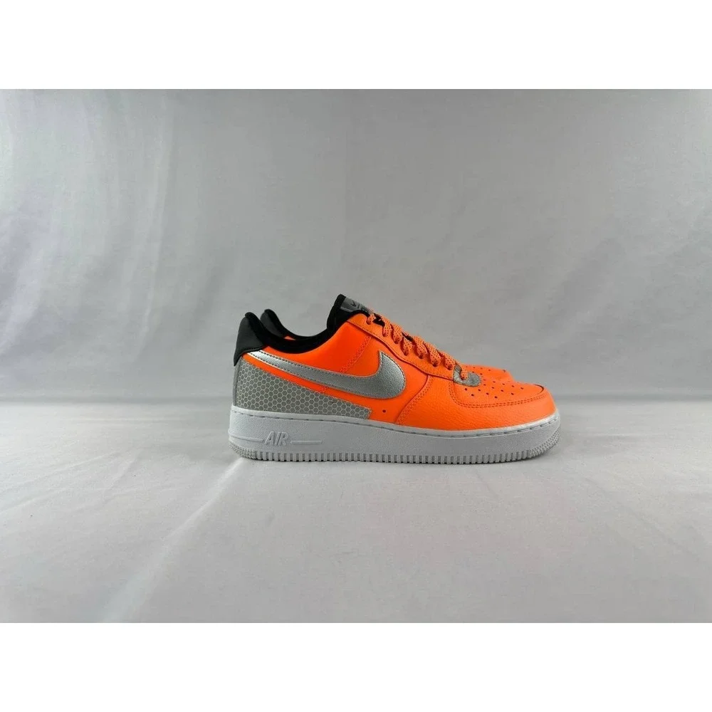 3M x Nike Air Force 1 '07 SE 'Total Orange' CT2299-800 Men's Size 9